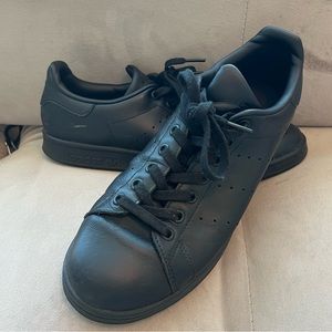 Adidas Stan Smith All Black Size 9 Shoes